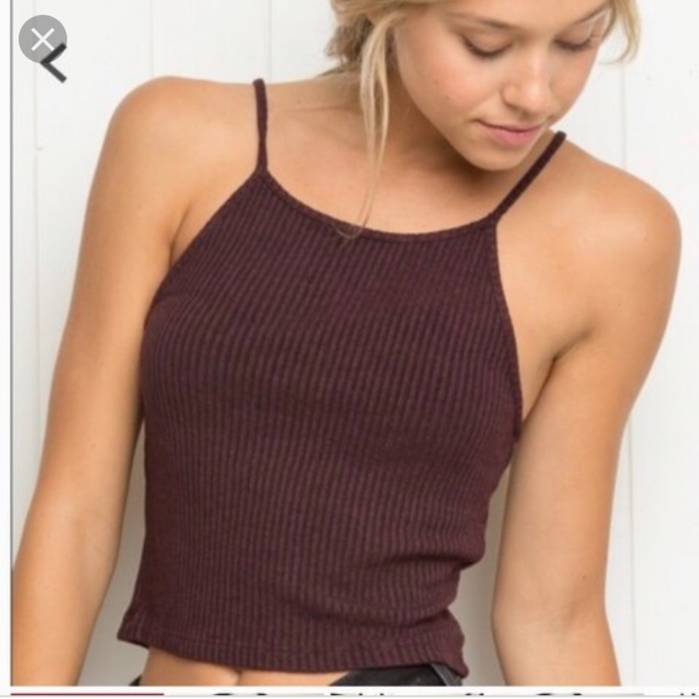 Brandy Melville Maroon Tank